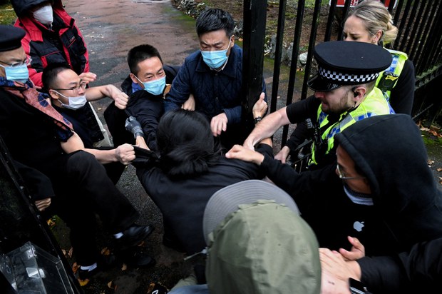 UK summons top Chinese diplomat over assault at Manchester consulate