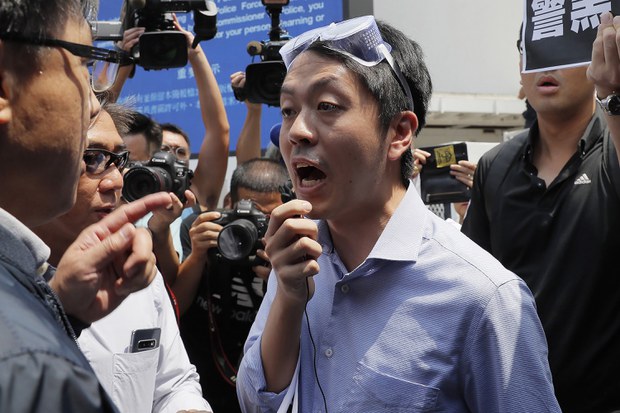 Hong Kong pro-democracy lawmaker in exile vows to keep speaking out for city