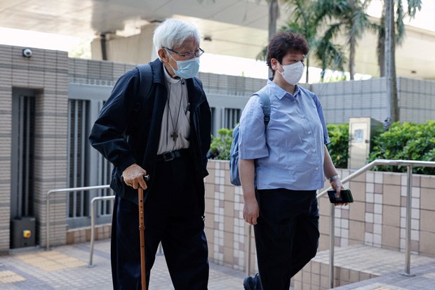 Hong Kong court adjourns trial of Cardinal Zen, co-defendants on the second day