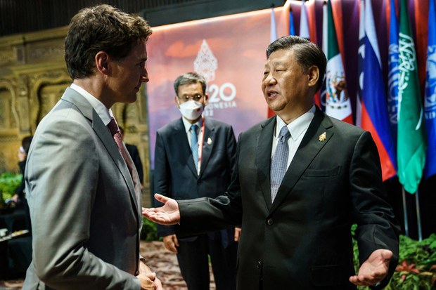 Xi confronts Trudeau on sidelines of G20 over alleged media leaks