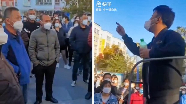 Xinjiang party secretary visits areas where COVID lockdown protests occurred