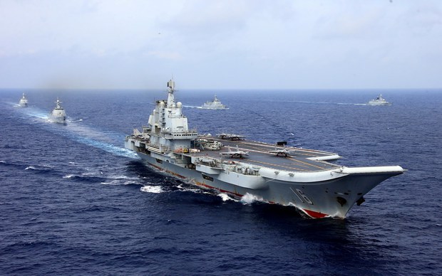 Chinese aircraft carrier nears US territory of Guam