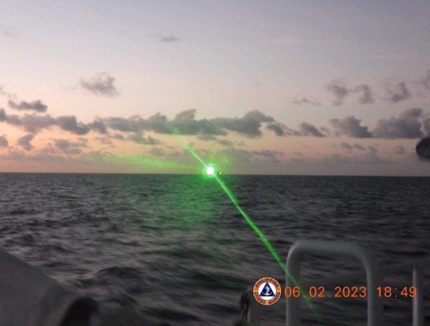 Philippine Coast Guard says Chinese vessel blinded crew with laser
