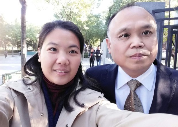 EU lodges protest over China's detention of rights lawyer and activist wife