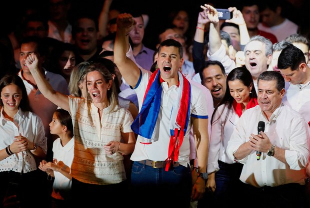 Tsai welcomes victory of pro-Taipei candidate in Paraguay’s presidential election