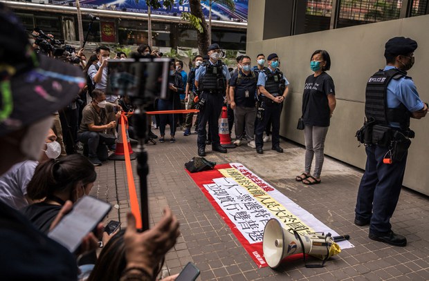 Hong Kong social activists brave threat of arrest to keep speaking out