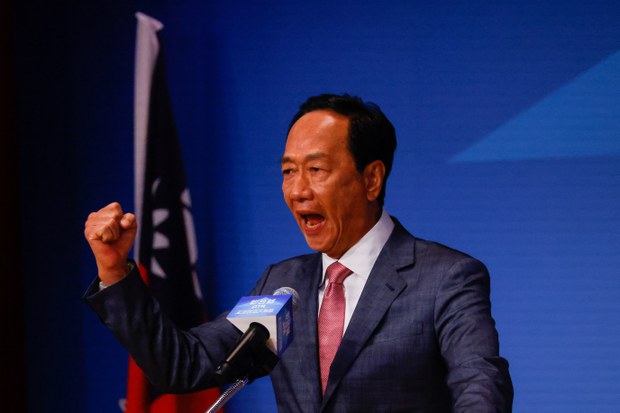Foxconn founder Gou confirms Taiwan presidential bid