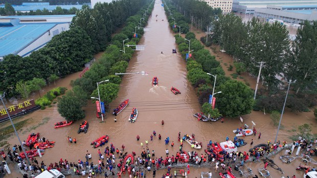 Flooding of Zhuozhou in China's Hebei province was 'political': flood experts