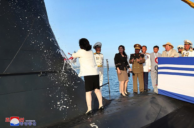 Hypocritical? Christening of new North Korean submarine raises eyebrows