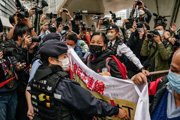 UN 'very troubled' over mass trial of Hong Kong democracy activists