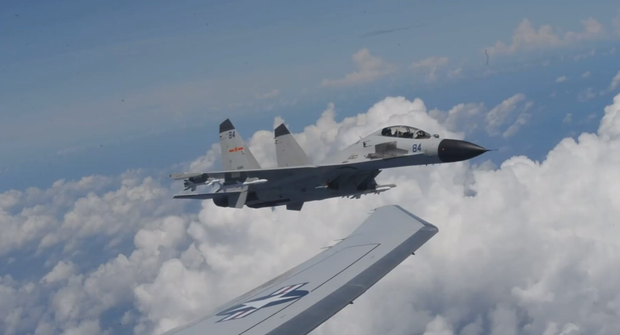 US releases images of Chinese aircraft ‘coercive’ behavior