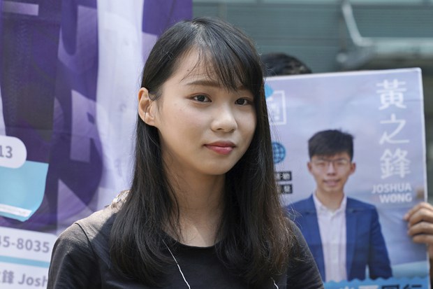 Hong Kong police vow to hunt exiled activist Agnes Chow ‘for life’