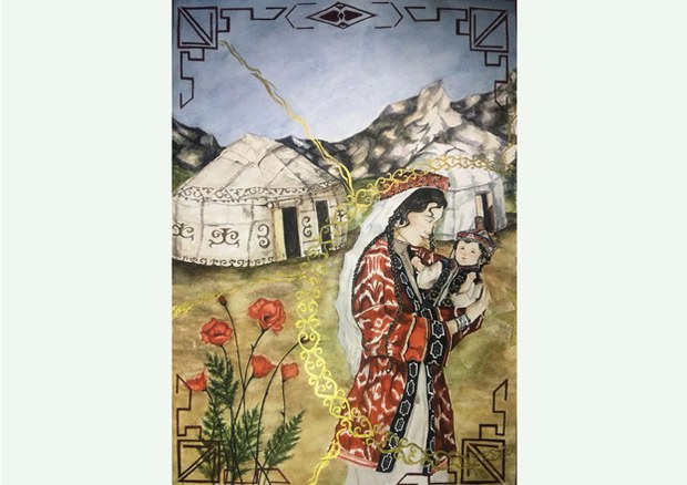 Spirit of Uyghurs is celebrated in paintings of ‘Home’