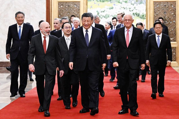 Chinas Xi trifft US-Führungskräfte, während Peking versucht, Investoreninteressen zu umwerben und zurückzugewinnen