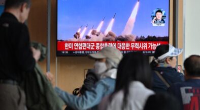 North Korea files short-range ballistic missiles toward east coast: South