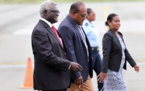 Der Premierminister der Salomonen, Sogavare, verfügt nach der Wahl über den größten Block im Parlament